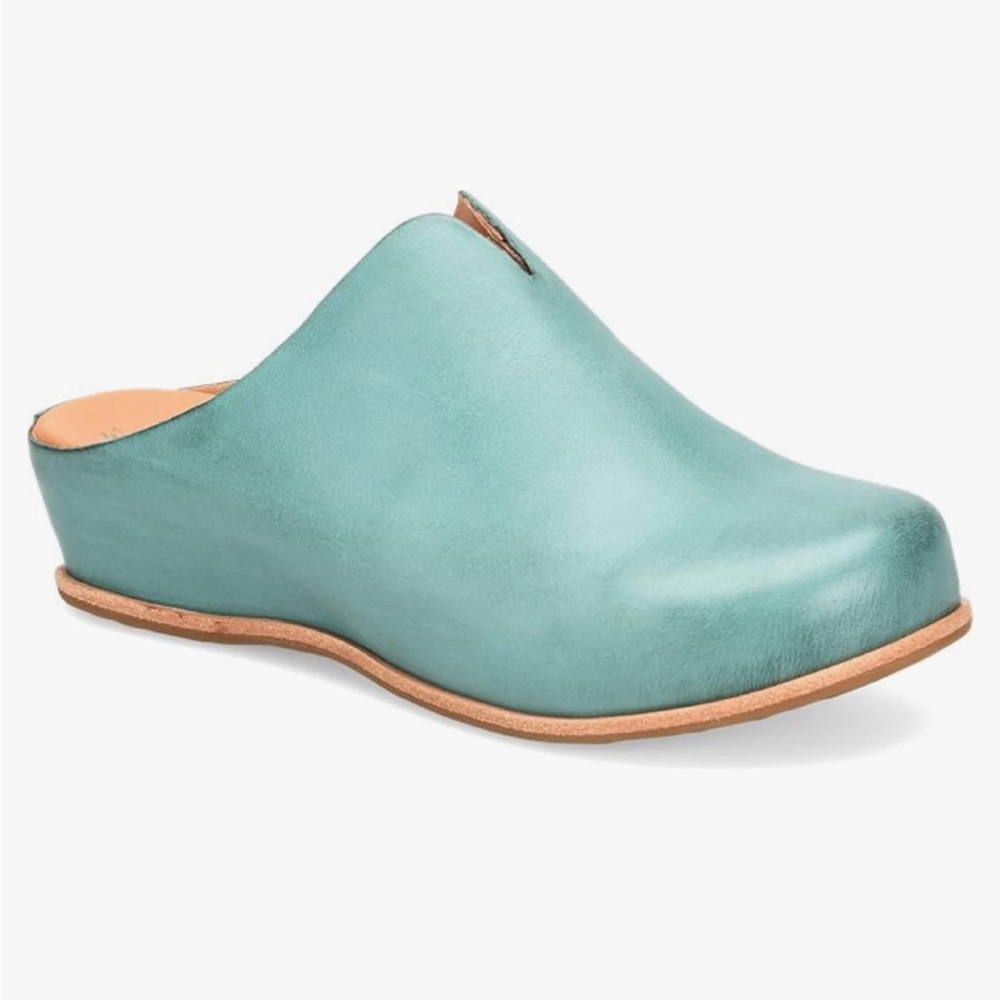 Kork- Ease sz 7.5Women's Teal Slip-On Clogs NEW